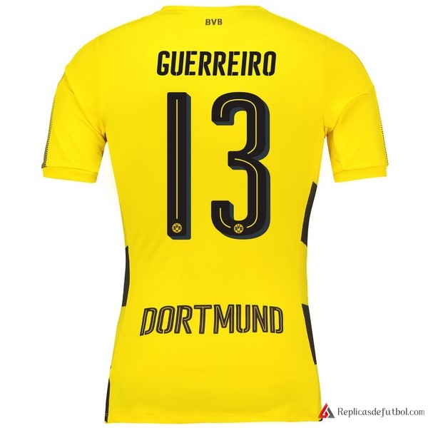 Camiseta Borussia Dortmund Primera equipación Guerreiro 2017-2018